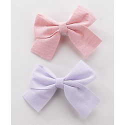 Pine Kids Hair Clips Pack of 6 - Pink & Purple