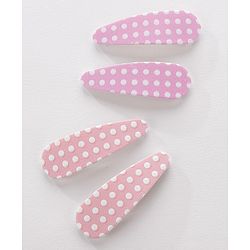 Pine Kids Hair Clips Pack of 6 - Pink & Purple