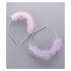 Pine Kids Hair Bands Pack of 2 - Pink Purple