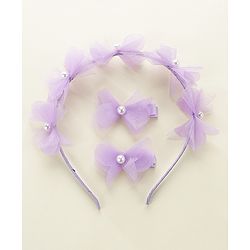 Pine Kids Hair Bands - Purple