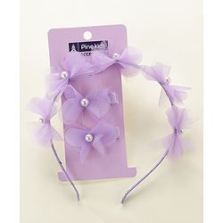 Pine Kids Hair Bands - Purple