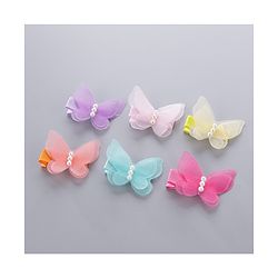 Pine Kids Hair Clips Pack of 6 - Multicolor
