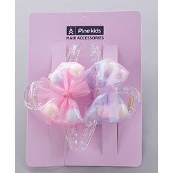 Pine Kids Hair Clips Pack of 2 -  Multicolour