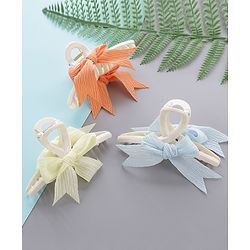 Pine Kids Hair Clips Pack of 3  - Multicolour