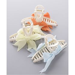 Pine Kids Hair Clips Pack of 3  - Multicolour