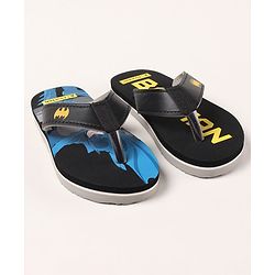 Pine Kids EVA Batman Flip Flops - Black