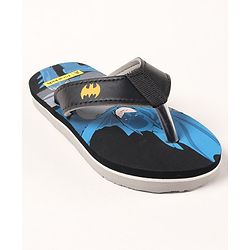 Pine Kids EVA Batman Flip Flops - Black