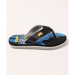 Pine Kids EVA Batman Flip Flops - Black