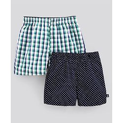 Pine Kids Boxers Pack Of 2 Multi Print (Color May Vary)