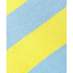 Pine Kids Sleeveless Bio Washed T-Shirt Stripes Print - Lemon Yellow