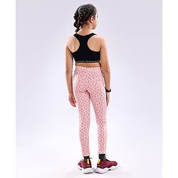 Pine Active Full Length Printed Legging - Pink