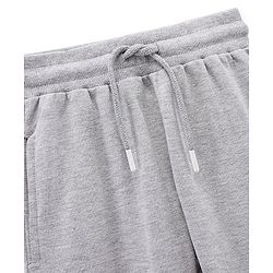 Pine Kids Full Length Biowashed Lounge Pant Text Print - Grey Melange