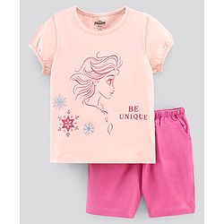 Pine Kids Biowash Puff Sleeves Night Suit