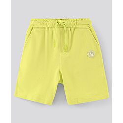Pine Kids Biowashed Striped Shorts Pack of 2 - Green