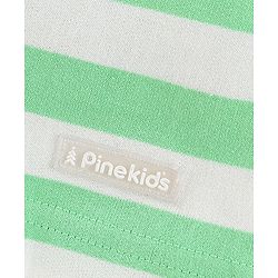 Pine Kids Biowashed Striped Shorts Pack of 2 - Green