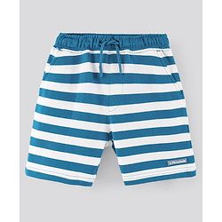 Pine Kids Shorts Bio Wash Pack Of 2 - Orange Blue White