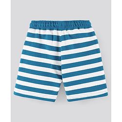 Pine Kids Shorts Bio Wash Pack Of 2 - Orange Blue White