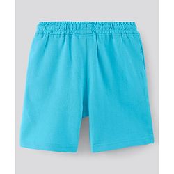 Pine Kids Bio Washed Knee Length Shorts Pack of 2 - Blue Yellow