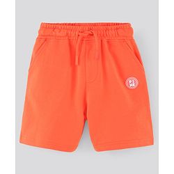 Pine Kids Biowashed Striped Shorts Pack of 2 - Orange Blue