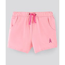 Pine Kids Biowashed Shorts Striped & Solid Pack Of 2 - Multicolor