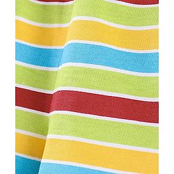 Pine Kids Biowashed Shorts Striped & Solid Pack Of 2 - Multicolor