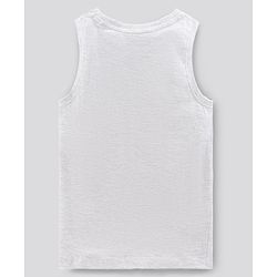 Pine Kids Sleeveless Bio Washed T-Shirt Adventure Print - Grey