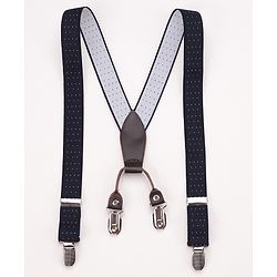 Pine Kids Suspender - Navy Black
