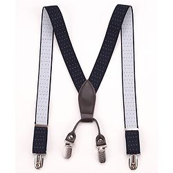Pine Kids Suspender - Navy Black
