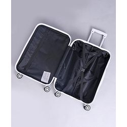 Pine Kids Trolley Luggage Bags Black - 22 inch| Shock Resistant| Telescopic Handle| Water Resistant| Easy Zipper Closure| Durable Wheels| Number Lock