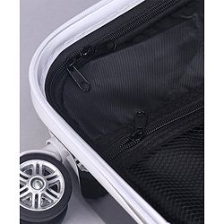 Pine Kids Trolley Luggage Bags Black - 22 inch| Shock Resistant| Telescopic Handle| Water Resistant| Easy Zipper Closure| Durable Wheels| Number Lock