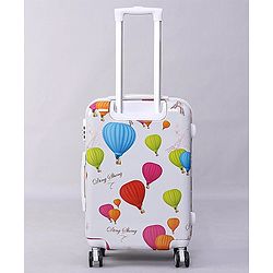 Pine Kids Trolley Luggage Bags White - 22 inch