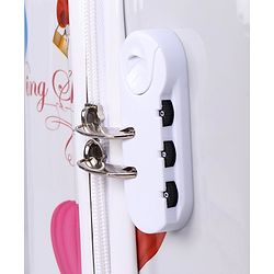 Pine Kids Trolley Luggage Bags White - 22 inch