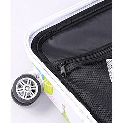 Pine Kids Trolley Luggage Bags White - 22 inch