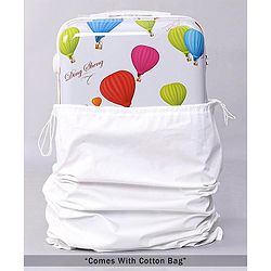 Pine Kids Trolley Luggage Bags White - 22 inch