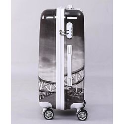 Pine Kids Trolley Luggage Bags Black - 22 inch