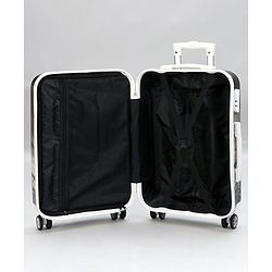 Pine Kids Trolley Luggage Bags Black - 22 inch