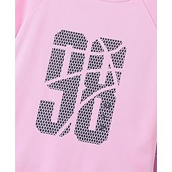 Pine Active Super Stretch Half Sleeves T-Shirt & Shorts Set Pink & Black