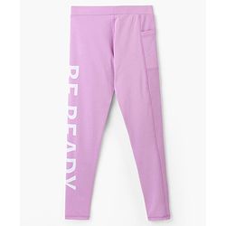 Pine Active Super Stretch Half Sleeves T-Shirt & Leggings Set - Pink