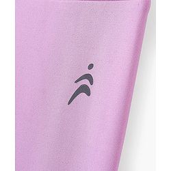 Pine Active Super Stretch Half Sleeves T-Shirt & Leggings Set - Pink