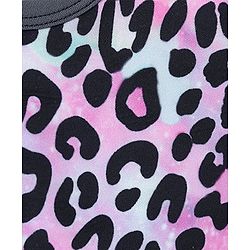 Pine Active Sleeveless High Stretch Sports Bra & Leggings Cheetah Pattern - Multicolour