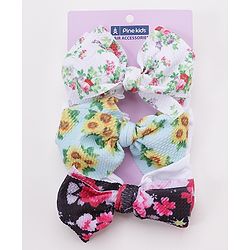 Pine Kids Headbands Multicolor Pack of 3 - Multicolour