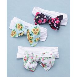 Pine Kids Headbands Multicolor Pack of 3 - Multicolour