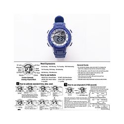 Pine Kids Digital Watch Free Size - Blue