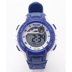 Pine Kids Digital Watch Free Size - Blue