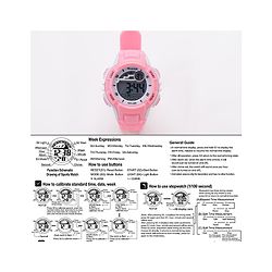 Pine Kids Digital Watch Free Size - Pink