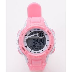 Pine Kids Digital Watch Free Size - Pink