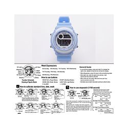 Pine Kids Digital Watch Free Size - Blue