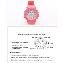 Pine Kids Analog Watch - Dark Pink