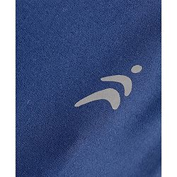 Pine Active Sleeveless Solid High Stretch Sports Bra & Leggings - Blue