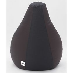 Pine Kids Sofa Bean Bag Without Beans - Dark Brown